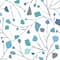 RoomMates Blue Terrazzo Branch Peel & Stick Wallpaper